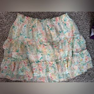 Cute floral skirt